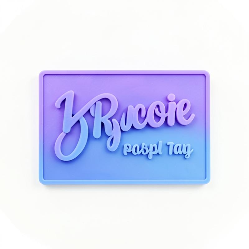 Placa decorativa personalizada